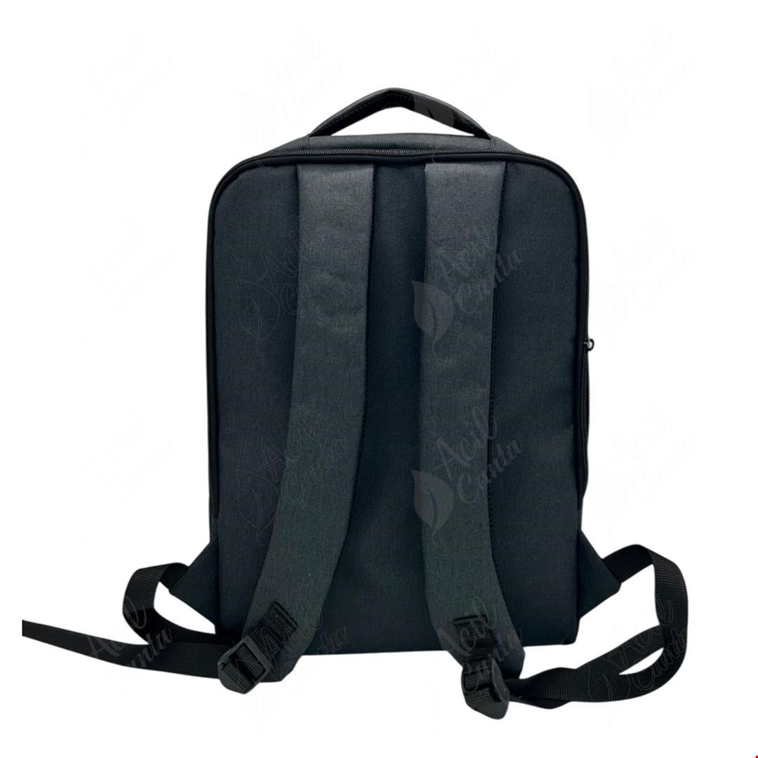 Deri Aksuarlı Sırt Çantası