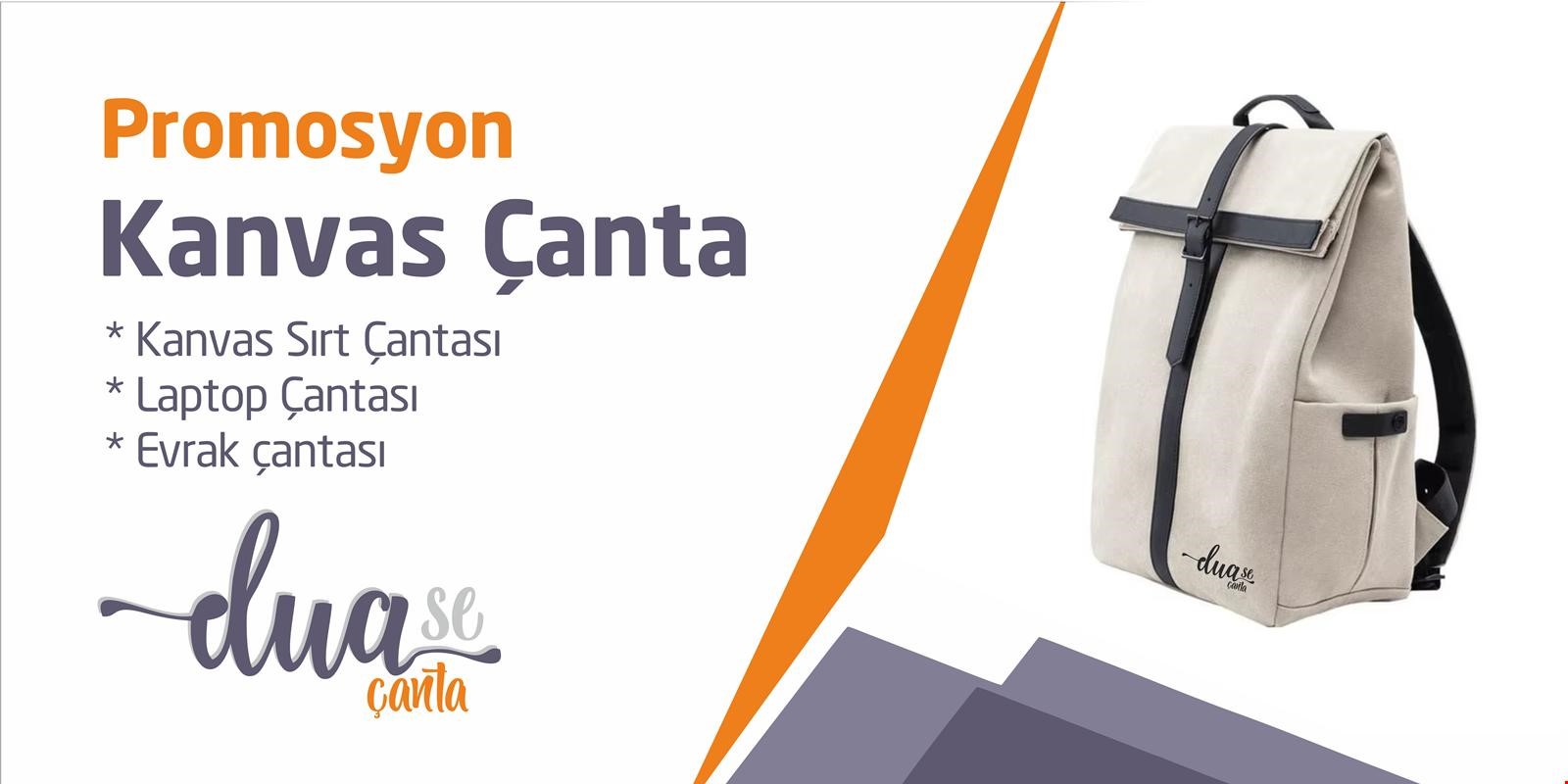 Kanvas Sırt Çantası